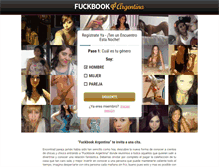 Tablet Screenshot of fuckbookargentina.com